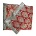 Bright Red Rumala Sahib with Zari Embroidery