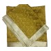 Mustard Satin Rumala with self print