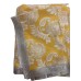 Yellow Broccade Rumala Sahib with Silver Borders