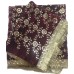 Maroon Satin Rumala Sahib with All Over Sequence Embroidery