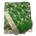 Green Satin Rumala Sahib with All Over Sequence Embroidery