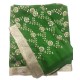 Green Satin Rumala Sahib with All Over Sequence Embroidery