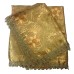 Golden Rust Rumala Sahib in Synthetic Broccade