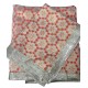 Orange Rumala Sahib with Silver Gota