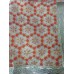 Orange Rumala Sahib with Silver Gota