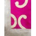 Magenta Rumala Sahib with White Patch Work